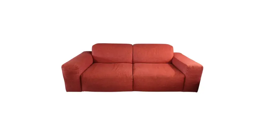 Canapé Cloud rouge WORA - Reconditionné