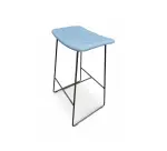 Tabouret haut Tao bleu WORA - Reconditionné