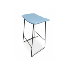 Tabouret haut Tao bleu WORA - Reconditionné