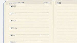 Agendas à planification bihebdomadaire