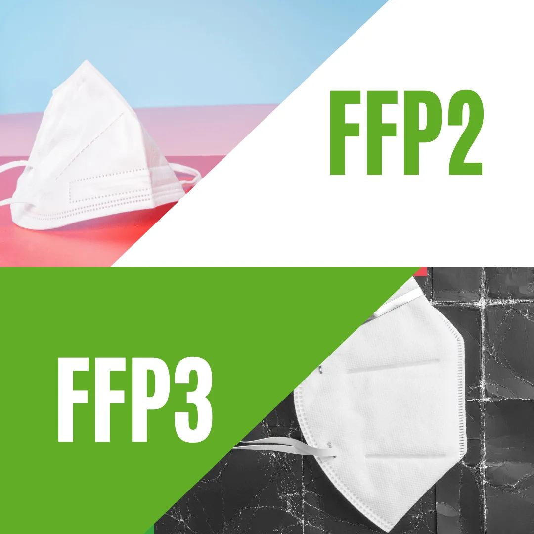Mascarillas FFP2 vs FFP3: cuál elegir. Bruneau