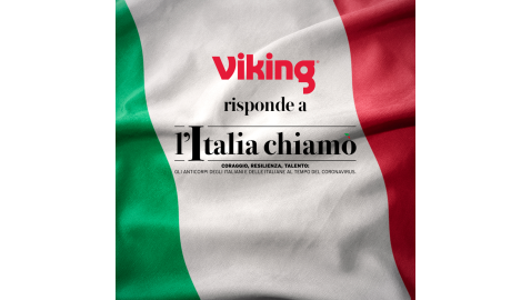 L'Italia Chiamò: anche Viking e Office Depot aiutano la raccolta fondi per il Sistema Sanitario Nazionale