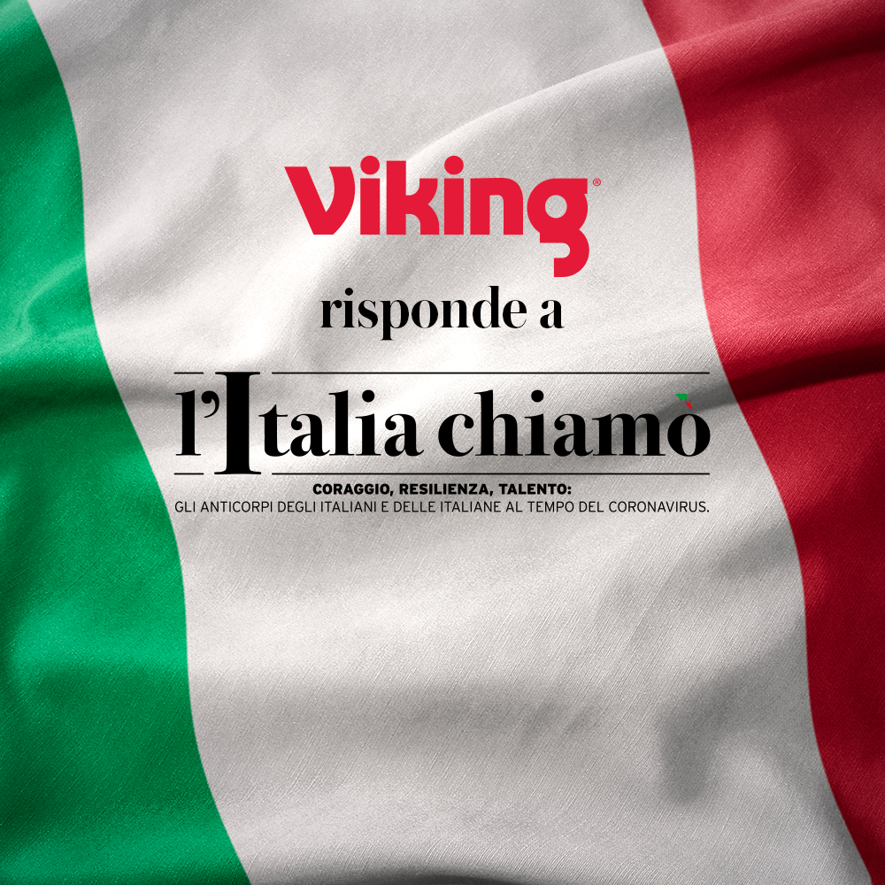 L'Italia Chiamò: anche Viking e Office Depot aiutano la raccolta fondi per il Sistema Sanitario Nazionale