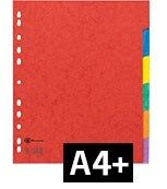 intercalaires format a4 plus