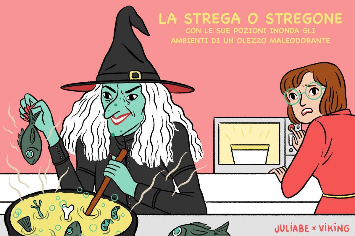 strega che cucina