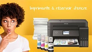 Imprimantes à réservoir d'encre : avantages et inconvénients