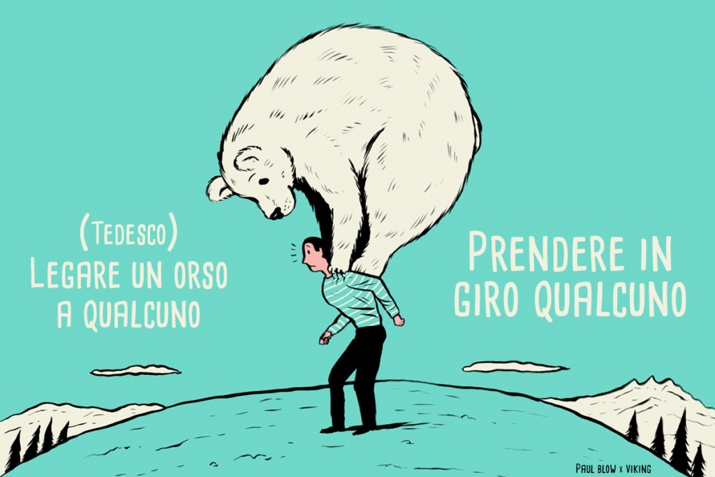 Legare un orso a qualcuno