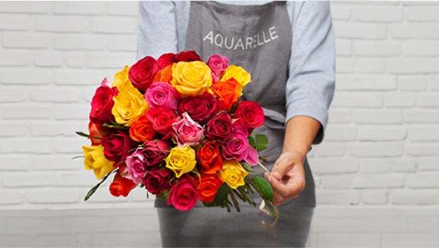 Des fleurs au bureau : Bruneau s’associe à Aquarelle pour égayer le quotidien