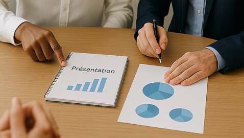 Bien présenter ses documents lors d’un rendez-vous client