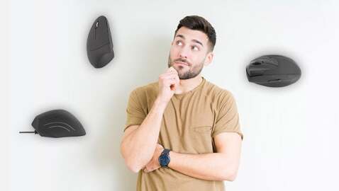 ¿Cómo elegir un ratón ergonómico vertical?