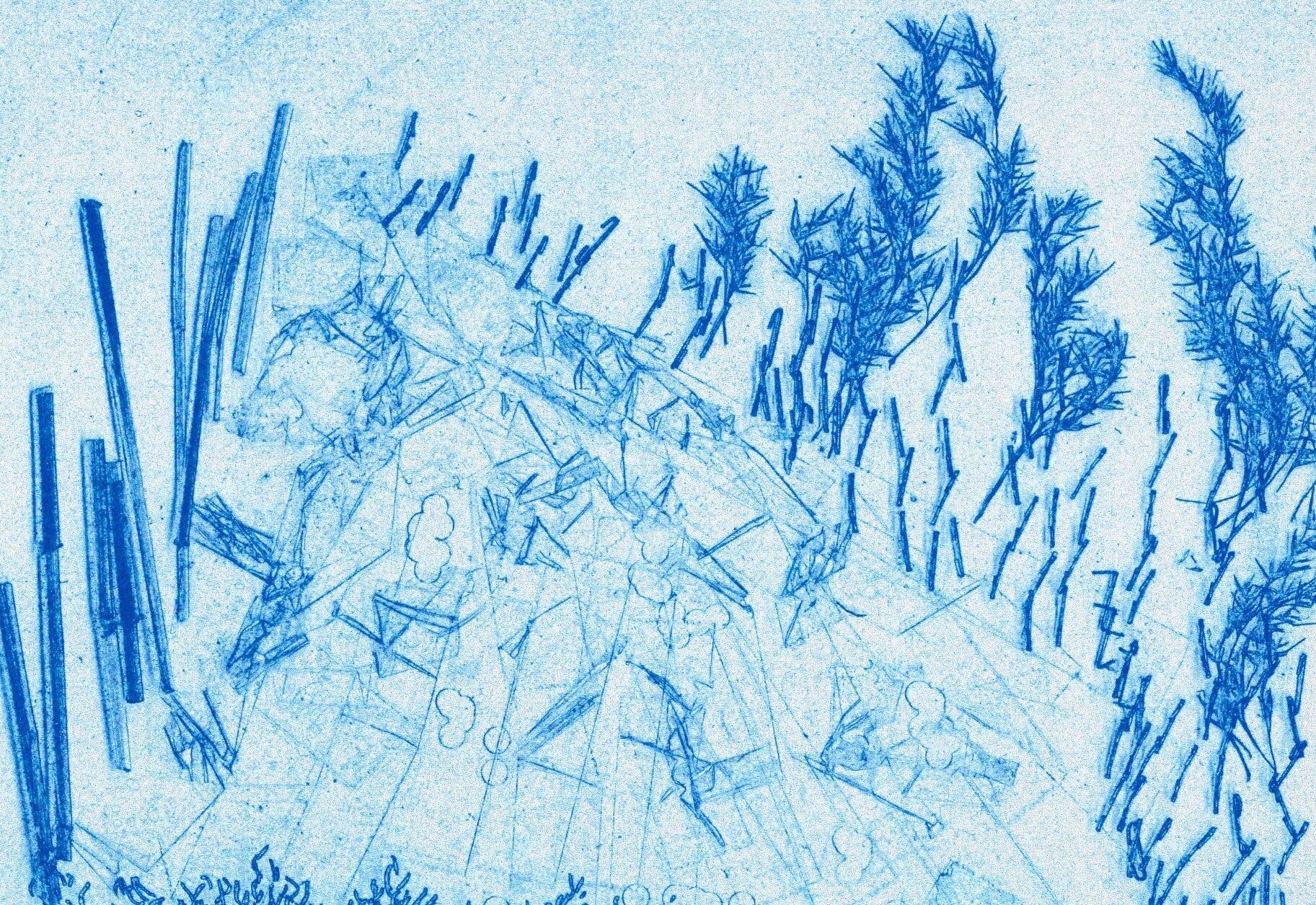 spiaggia blu