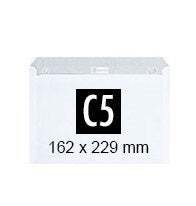 enveloppe format c5 taille 162x229 mm