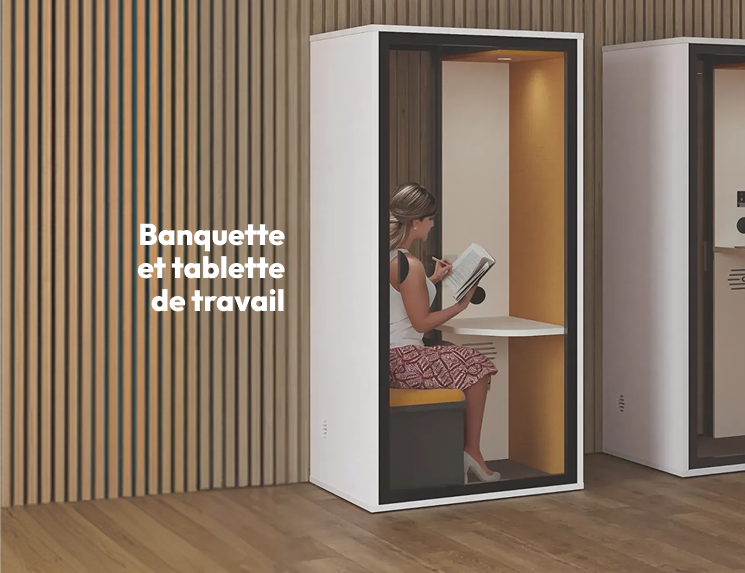 Cabine acoustique Essentielle S bureau 