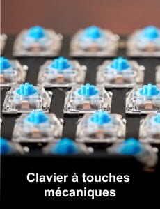 Clavier à touches mécaniques