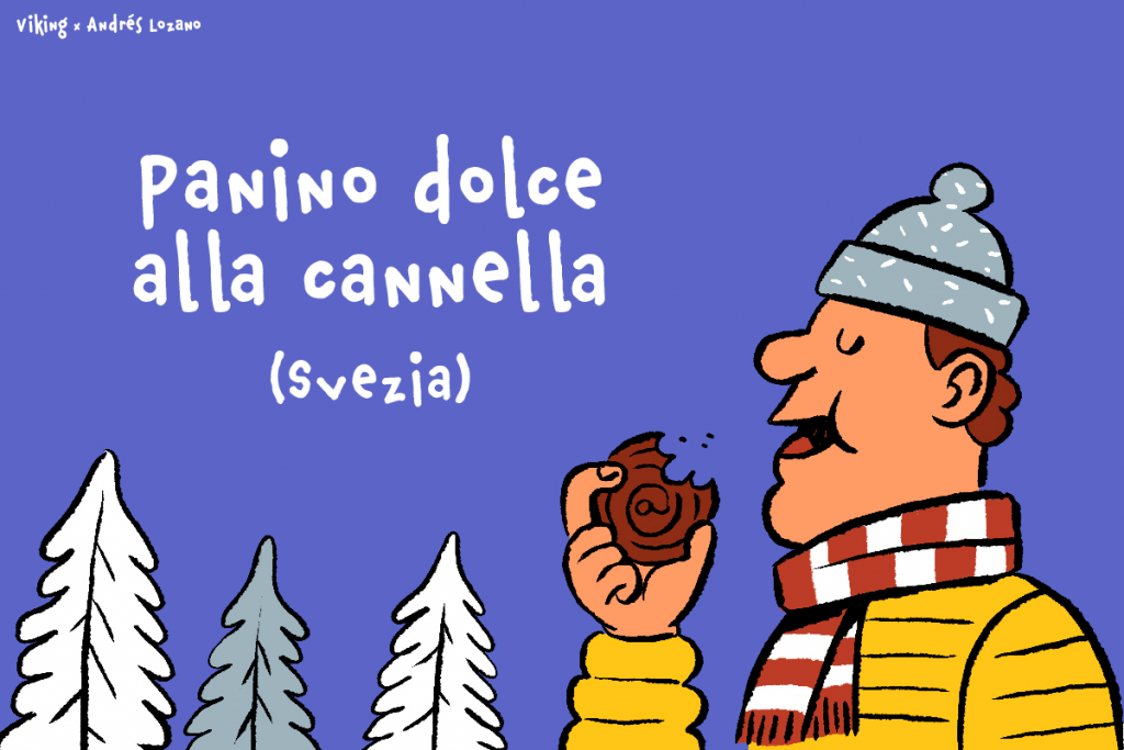 Panino dolce alla cannella (Svezia)