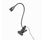 Lampe snoke unilux led noire