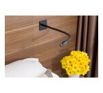 Liseuse flexible led couleur avec  tete tournante unilux