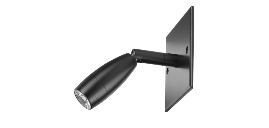 Liseuse a rotule led couleur avec tete tournante Unilux