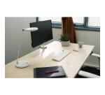 Lampe mendy unilux led prise europe blanche