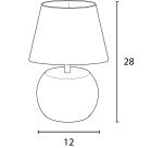 Lampe bloom unilux prise europe chene