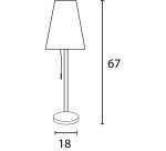 Lampe ambiance unilux 2,0 avec ampoule