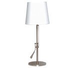 Lampe inclinéa unilux métal brossé