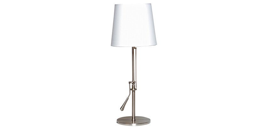 Lampe inclinéa unilux métal brossé