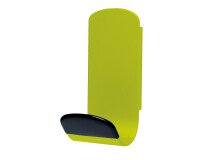 Patere magnetique steely blanc vert anis