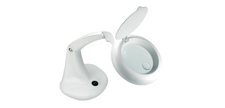Loupe Led Unilux mini zoom pris europe blanc