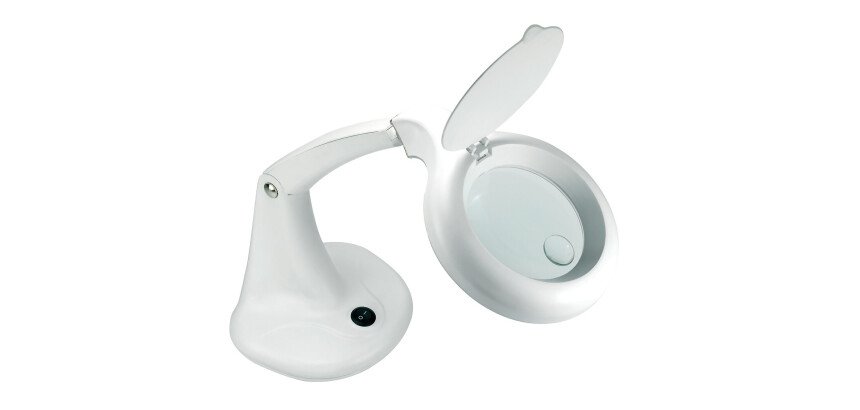 Loupe Led Unilux mini zoom pris europe blanc