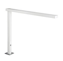 Lampe library Unilux led simple blanc