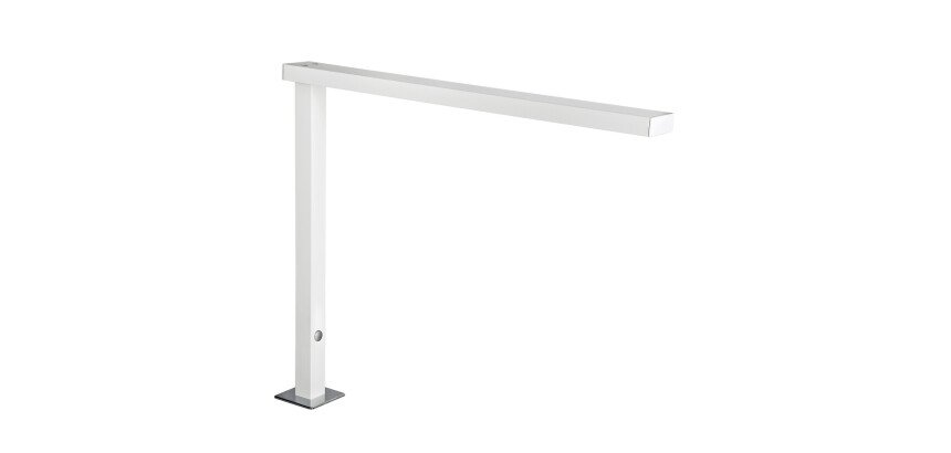 Lampe library Unilux led simple blanc