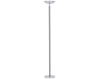 Lampadaire dely 2.0 led unilux prise europe chrome