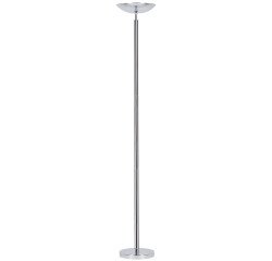 Lampadaire dely 2.0 led unilux prise europe chrome