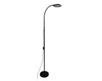Lampadaire flexled unilux prise europe noir