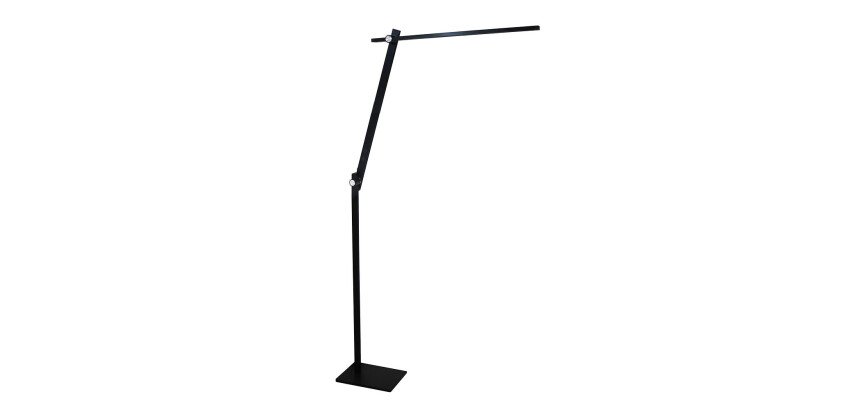 Lampadaire lumilight unilux led noir