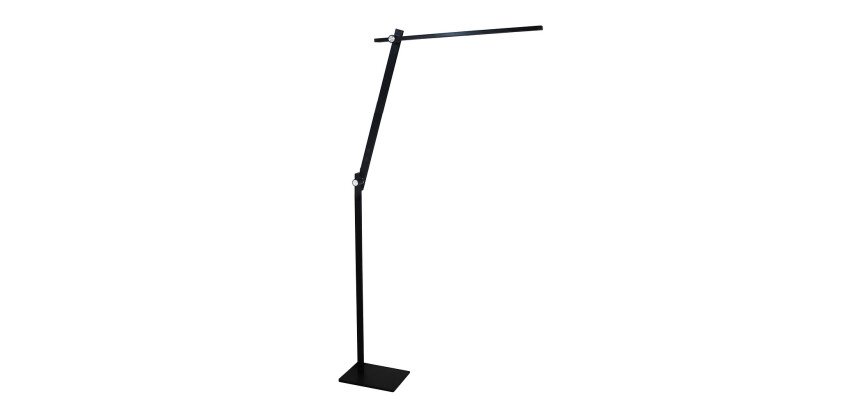 Lampadaire lumilight unilux led noir