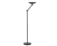 Lampadaire dely 2.0 articulee  unilux led prise europe noir