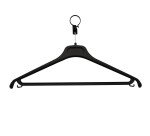 20 cintres anti vol locky unilux noir