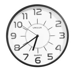 Pendule pop unilux livrée avec pile noir