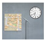 Pendule pop unilux livrée avec pile noir