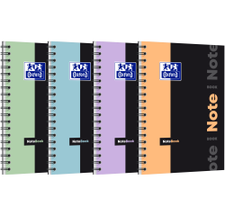 Notebook Oxford Pastel Etudiant Integrale 185X250 160P Optik P. Seyes+Tag Assorti