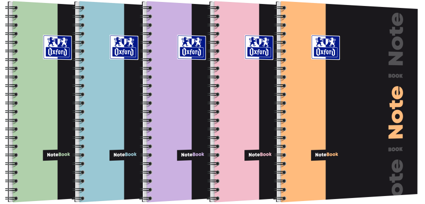 Notebook Oxford Pastel Etudiant Integrale 4 Trous 230X297 160P Optik P. Seyes+Tag Assorti