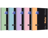 Notebook Oxford Pastel Etudiant Integrale Et 4Trous 230X297 160P Optik P. Q5/5+Tag Assorti