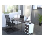 Lampe inclinéa unilux métal brossé