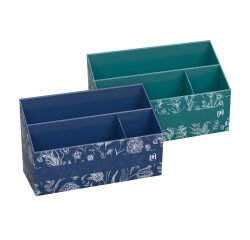 Organisateur de bureau  Oxford romance assorti