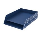 Corbeille a courrier 2 niveaux Oxford romance assorti