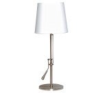 Lampe inclinéa unilux métal brossé