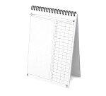 Bloc task manager oxford endosse 148x210 140pages bleu marine