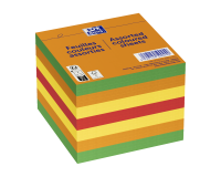 Bloc cube Oxford pense-bête 9x9cm 680 feuilles unies